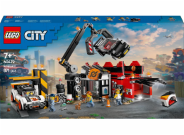 LEGO 60472 Městský haraburdí s auty, stavební hračky