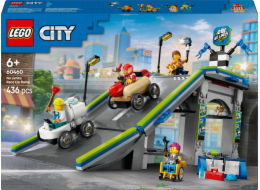 LEGO 60460 City No Limits: Závod v mýdlenkách s rampou, Stavebnice
