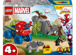 LEGO 11199 Marvel Spidey a jeho super přátelé Spideyho tým na záchranné misi v dinosauřím autě, stavební hračka