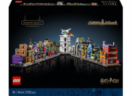 LEGO 76444 Harry Potter Kouzelné obchody v Příčné ulici, stavebnice