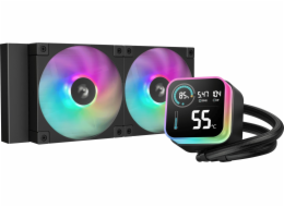 DeepCool LQ240 Procesor Sada pro kapalinové chlazení 12 cm Černá 1 kusů DeepCool LQ240 Procesor Sada pro kapalinové chlazení 12 cm Černá 1 kusů
