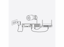Reolink P330 Kulka (tvar) Bezpečnostní IP kamera Vnitřní a venkovní 3840 x 2160 px Zeď