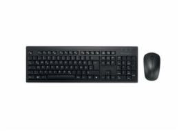 Kensington KM270 EQ - Klávesnice a sada myši - dobíjecí - full size - bezdrátový - 2.4 GHz, Bluetooth - QWERTZ - nemecká