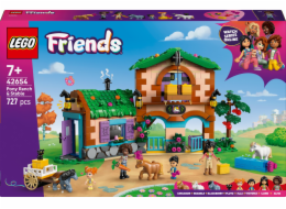 LEGO 42654 Friends Ponyhof & Stall, Konstruktionsspielzeug