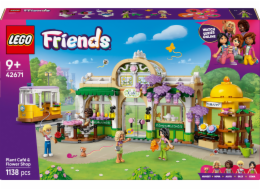 LEGO FRIENDS 42671 Rostlinná kavárna a květinářství