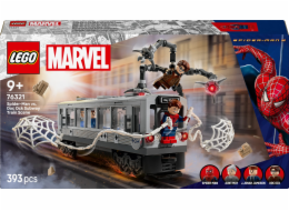 LEGO MARVEL 76321 Scéna ve vlaku v metru Spider-Man vs. Doc Ock