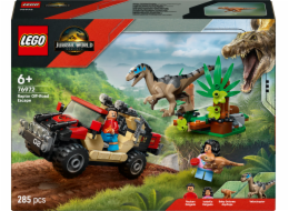 LEGO JURASSIC WORLD 76972 Útěk v terénním vozidle před dravcem
