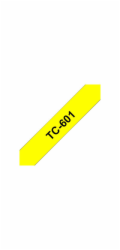 BROTHER&nbsp;TC601&nbsp;Black&nbsp;On&nbsp;Yellow&nbsp;Tape&nbsp;(12mm)