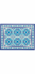 Guzzini BLUES Placemat  Mediterranean blue