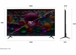 LG 75UA75006LA.AEUQ, LED-Fernseher