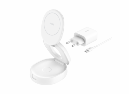 Belkin Boost Charge verstellbare mag.2-in-1 Ld.Qi2 ws. WIZ035kqWH