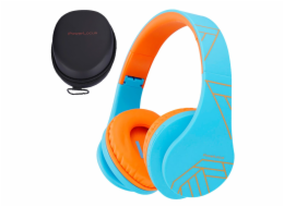 PowerLocus P2 Kids Headphones blue/orange