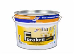 Fasádní barva Rilak Forakril A, bílá, 9l