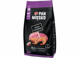 PAN MIĘSKO Veal with shrimps S - suché krmivo pro kočky - 1,6kg