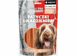 PAN MIĘSKO Sticks with beef and salmon filling - pamlsek pro psa - 100g