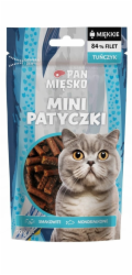 PAN MIĘSKO Mini Tuna Sticks - pamlsek pro kočky - 50g