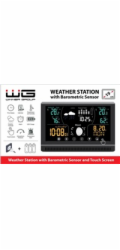 WG - Meteostanice WG3 s venkovním čidlem, černá
