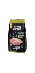 PAN MIĘSKO Turkey with goose S suché krmivo pro kočky - 1,6kg
