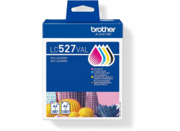 Brother LC527 Value Pack - 4-balení - cerná, žlutá, azurová, purpurová - originální - závesný box - inkoustová cartridge - pro Brother MFC-J4350DW, MFC-J4550DW