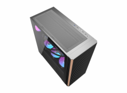 Počítačová skříň Darkflash DS900WS (černá) + 4 ventilátory