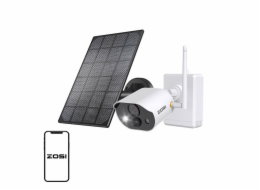 Venkovní IP kamera se solárním panelem ZOSI C306Pro WiFi 3MP IP66