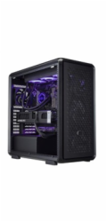 Cooler Master case MasterFrame 600 Black, Průhledná bočnice, ATX, 3x 140mm Fan, 1x 120mm Fan, Černá