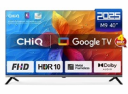 CHiQ L40M9G  TV 40", Full HD, smart, Google TV, Dolby Audio, dbx-tv, HDR 10
