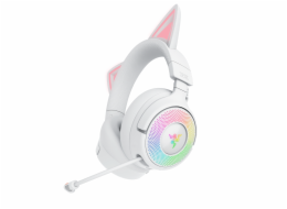 Razer Kraken Kitty V3 Pro (weiß, Bluetooth, USB-Dongle, USB-Kabel)
