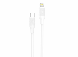 USB kabel pro Lightning Foneng X80, 27W, 1m (bílý)