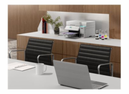 Epson EcoTank ET-3956 - Multifunkcní tiskárna - barva - tryskový - ITS - A4/Letter (média) - až 12 stran/min. (kopírování) - až 18 stran/min. (tisk) - 250 listy - Wi-Fi(ac), USB, LAN - bílá