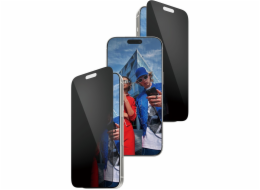 PanzerGlass - Ochrana obrazovky pro mobilní telefon - ultra-wide fit with FASTFIT IN-A-BOX - sklo - s bezpecnostním filtrem - dvoucestné - barva rámu cerná - pro Apple iPhone 17 Pro Max