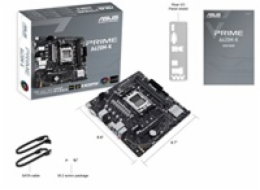 BAZAR - ASUS MB Sc AM5 PRIME A620M-K, AMD A620, 2xDDR5, 1xHDMI, 1xVGA, mATX - Po opravě (Bez příslušenství)