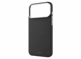 Aramidový zadní kryt FIXED MagVelar s podporou MagSafe pro Apple iPhone 17 Pro Max, černý