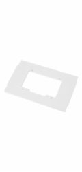 Crestron - Upevnovací komponent (krycí panel) - plast - bílá - pouzdro - pro Crestron TSW-1070-W-S; Touch Screen TSW-770-W-S
