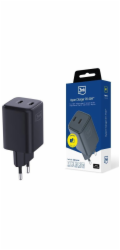 3mk síťová nabíječka - Hyper Charger PD 45W, černá