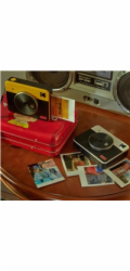 Instantní fotoaparát a tiskárna Kodak Mini Shot 3 Square Retro žlutý