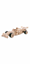 RoboTime 3D dřevěná skládačka Závodní auto F1