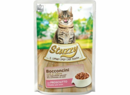 STUZZY Chunks z szynką adult cat 85g