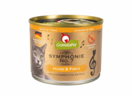GRANATAPET Symphonie  No.7 Chicken and fish - mokré krmivo pro kočky - 200g
