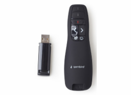 Gembird WP-L-12 dálkové ovládání IR Wireless Promítací plátno Tlačítka