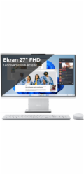 Lenovo IdeaCentre AIO 27IRH9 Intel® Core™ i7 i7-13620H 68,6 cm (27") FHD All-in-One PC (vše v jednom) 16 GB DDR5-SDRAM 512 GB SSD Windows 11 Home Wi-Fi 6 (802.11ax) Šedá