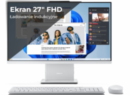 Lenovo IdeaCentre AIO 27IRH9 Intel® Core™ i5 i5-13420H 68,6 cm (27") FHD Touch All-in-One PC 16 GB DDR5-SDRAM 512 GB SSD Windows 11 Home Wi-Fi 6 (802.11ax) Šedá