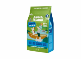 ANIMAL ISLAND Adult Medium Salmon - suché krmivo pro psy - 12kg