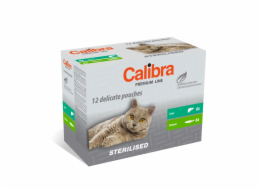 CALIBRA Cat Premium Sterilised - mokré krmivo pro kočky - 12x100g