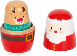 small foot Matrjoška Vánoční edice
