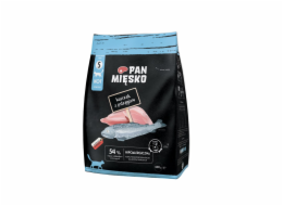 PAN MIĘSKO Chicken with trout S - suché krmivo pro kočky - 400g