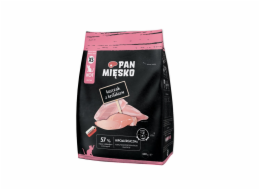 PAN MIĘSKO Chicken with rabbit XS - suché krmivo pro kočky - 400g