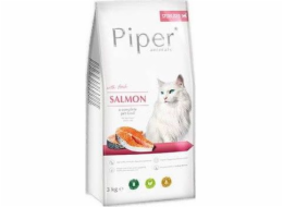 DOLINA NOTECI Piper Animals with salmon - Suché krmivo pro kočky - 3 kg