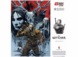Puzzle Good Loot Comic Book - Zaklínač: Skleněný dům 1000 kusů