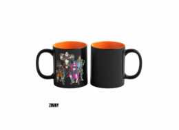 Hrnek pro odhalení tepla Good Loot Borderlands 4 - Vault Keeper Glitch 450 ml Černá, Oranžová